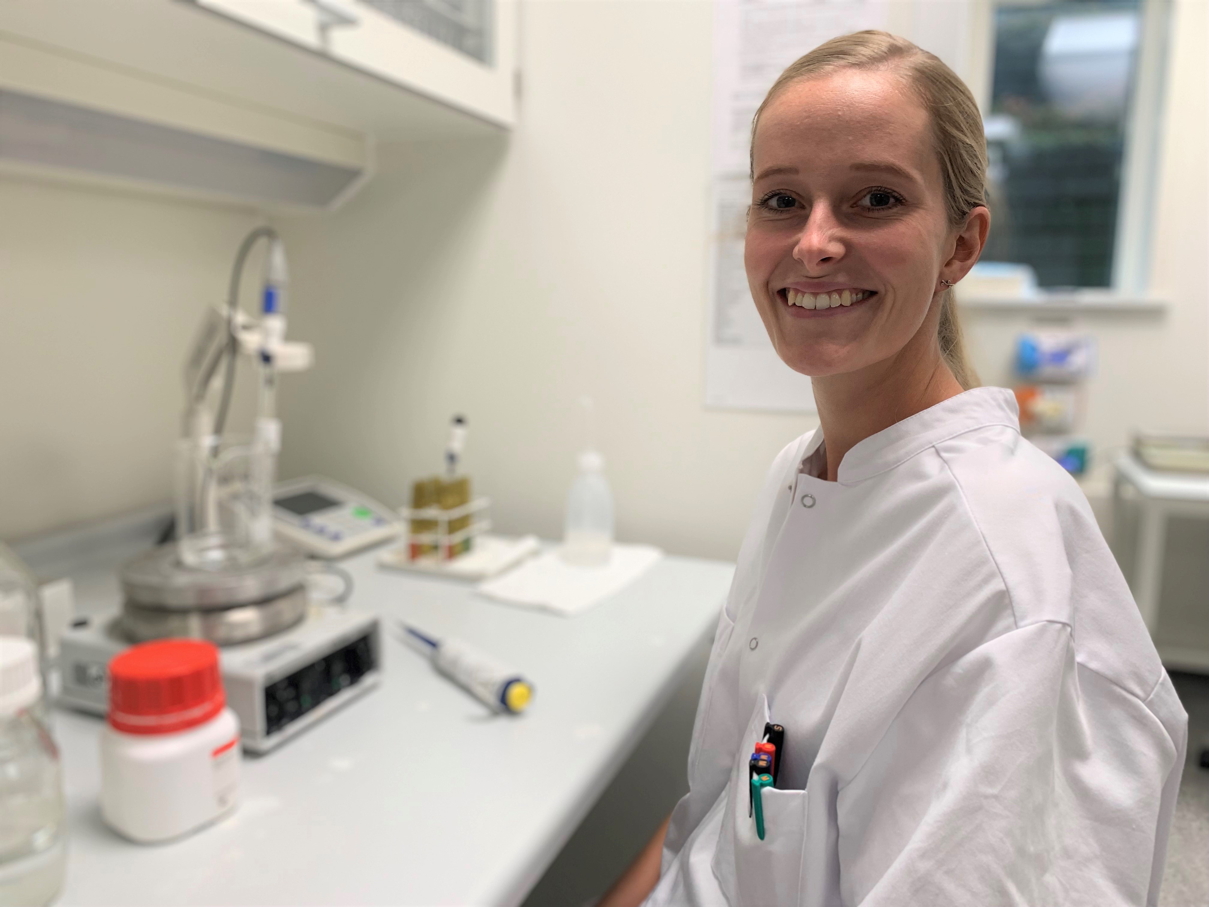 Foto: Ph.d.-studerende Nicoline Ostermann Lorenzen.