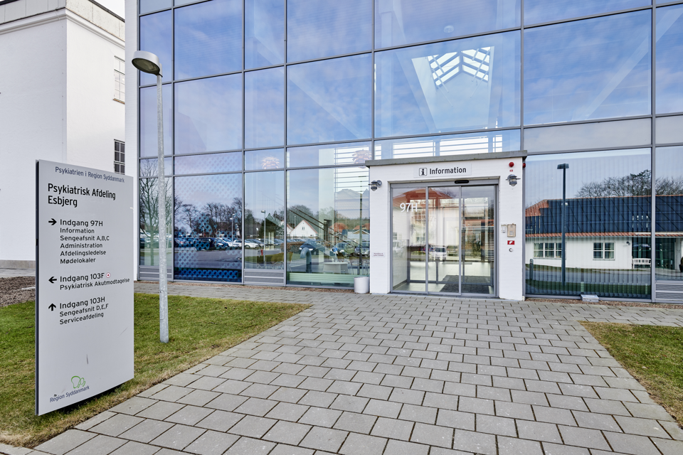 Psykiatrisk Afdeling Esbjerg, Gl. Vardevej