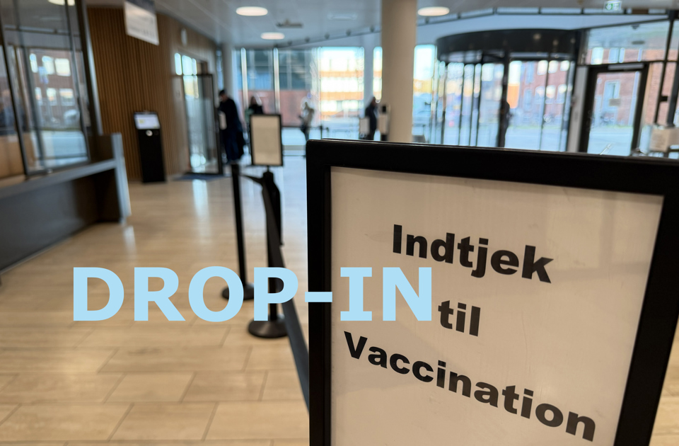 Foto fra vaccinationssted