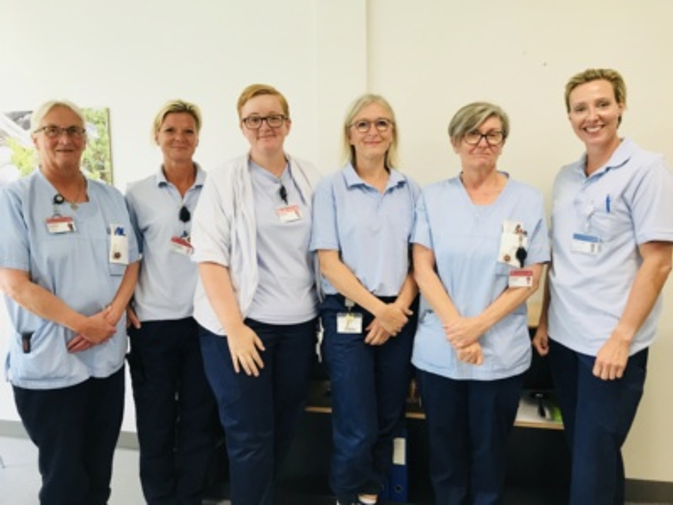 "Hvad er vigtigt for dig"-holdet i den Fælles Akutmodtagelse.