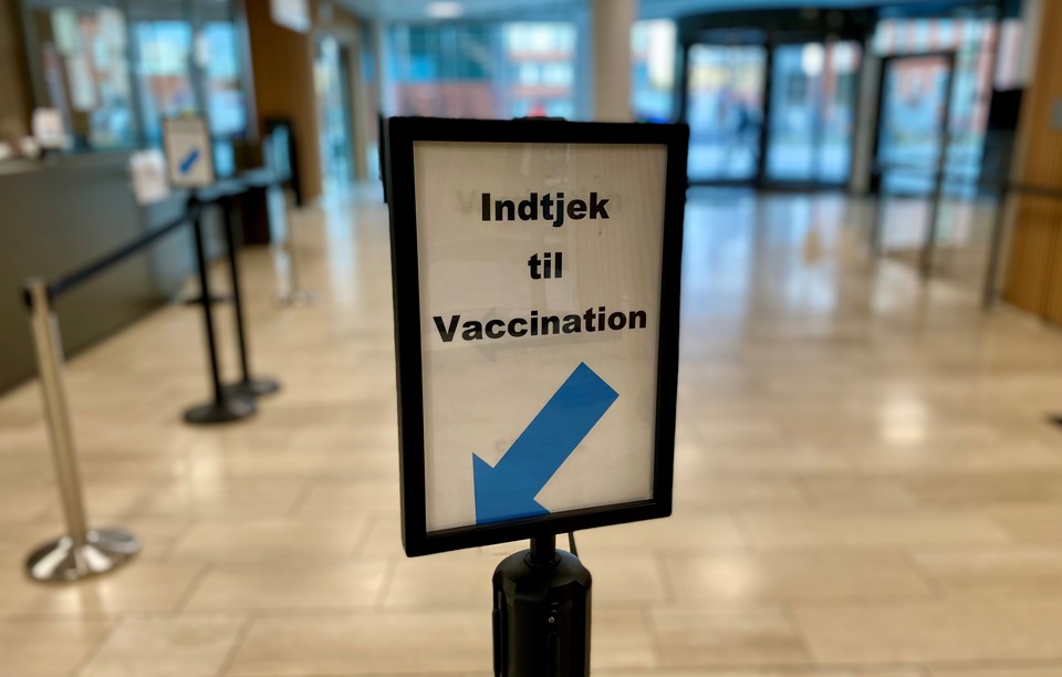 Foto fra vaccinationssted