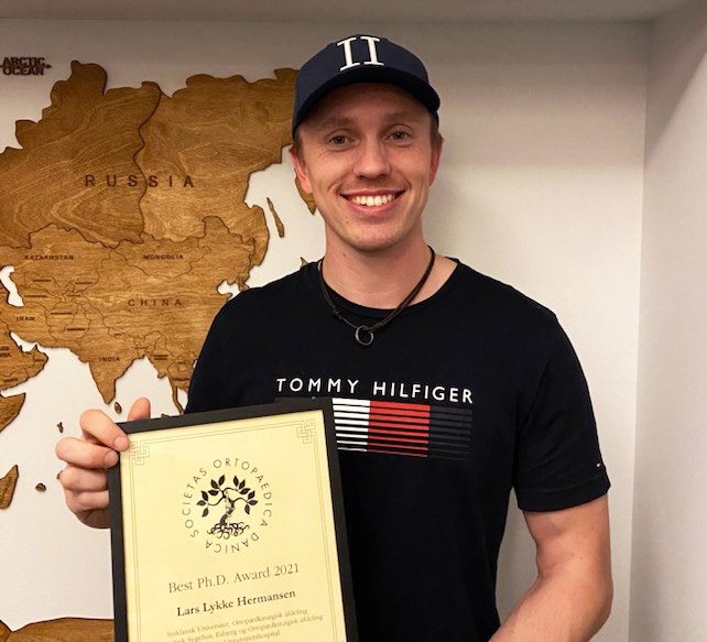  Lars Lykke Hermansen, reservelæge på Ortopædkirurgisk Afdeling på Sydvestjysk Sygehus.